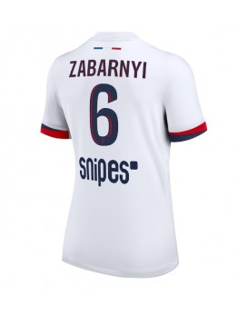 Paris Saint-Germain Illia Zabarnyi #6 Replika Borta Kläder Dam 2025-26 Kortärmad Paris Saint-Germain Illia Zabarnyi #6 Replika Borta Kläder Dam 2025-26 Kortärmad